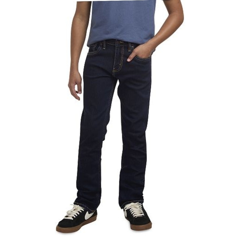 Levi's Boys Dark Blue Slim Jeans, Size 14 Reg